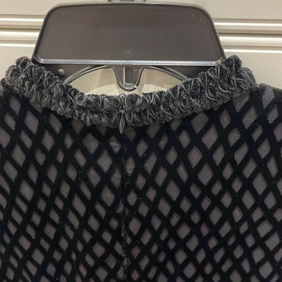 Maje | Dresses | Maje Velvet Pattern Shrt Sleeve Dress Size 1 - Picture 5 of 13